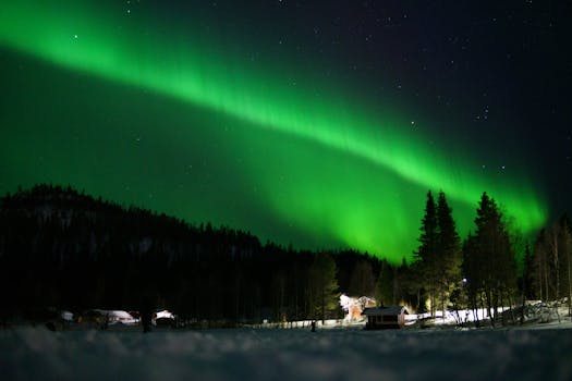 Arctic Cabins With Heated Floors and Aurora Alerts