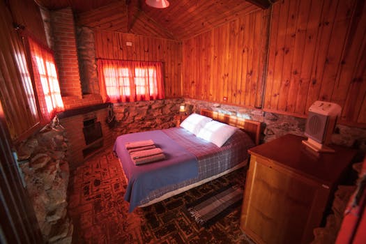 Cabins in Lapland With Skylights and Fireplace Beds
