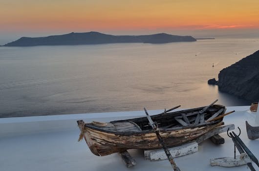 Santorini Residences With Mirror Pools Facing the Caldera
