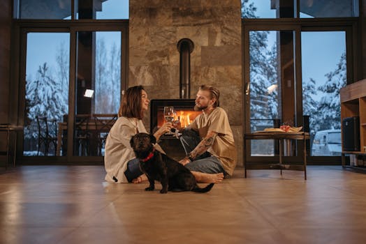 Snow Cabins With Glass Saunas and Log-Warmed Floors
